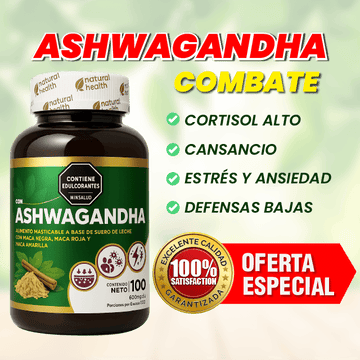 ASHWAGANDHA: Energía para tu cuerpo y mente