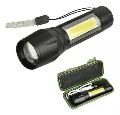 💡 LUZMAX | MINI LINTERNA TÁCTICA RECARGABLE  🔋